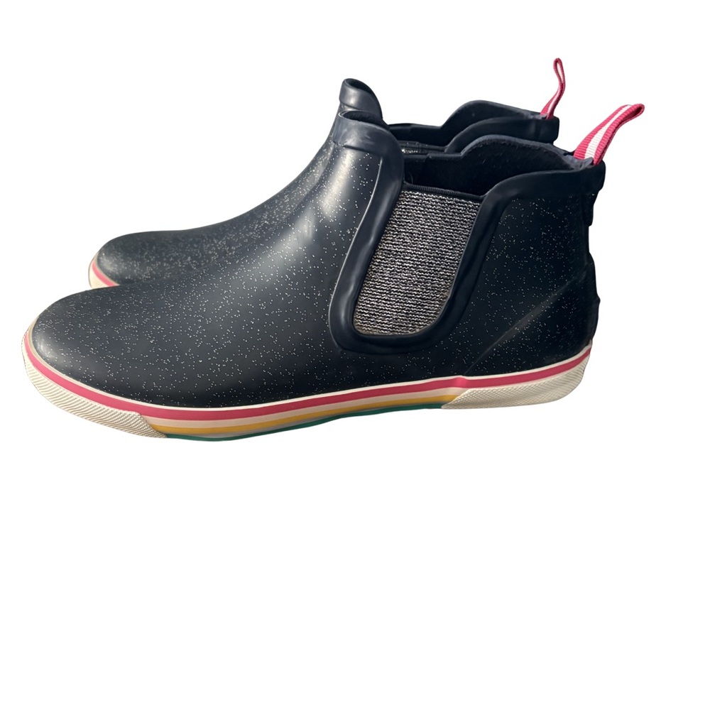 Joules Rainwell Short Height Casual Rain Boots Girls Size 3 - Picture 4 of 6